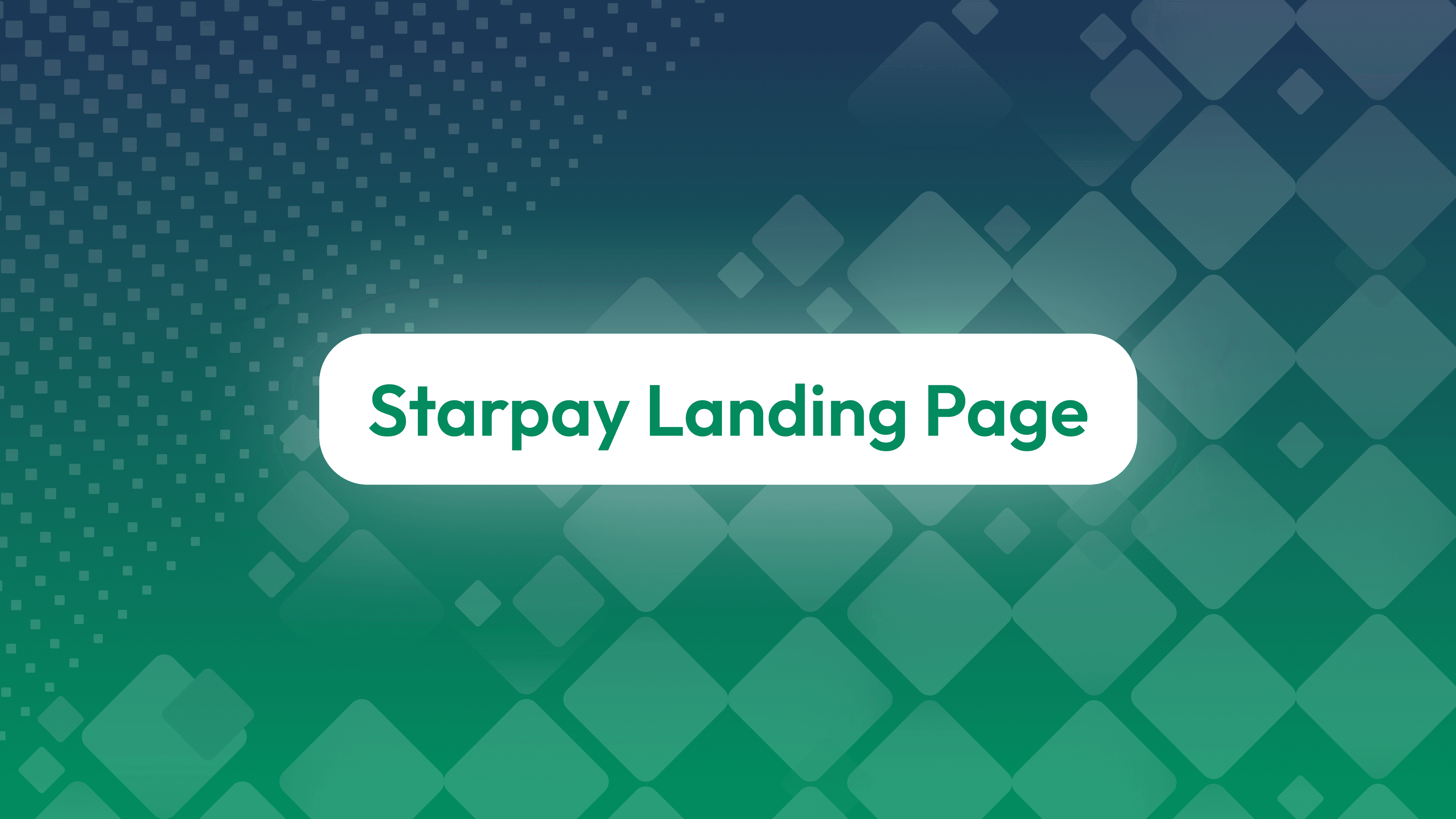 StarPay Landing Page
